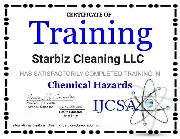 Chemical Hazards training certification